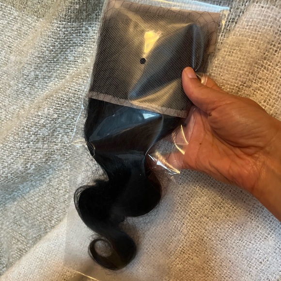 12” Body Wave Natural Black 100% Human Hair 13x4 HD Lace Front #A1 - Picture 3 of 10